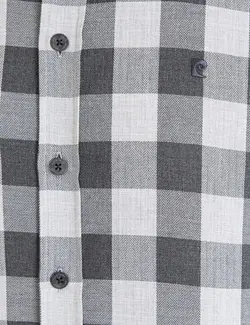 پیراهن آستین بلند مردانه سیاه پیرکاردین