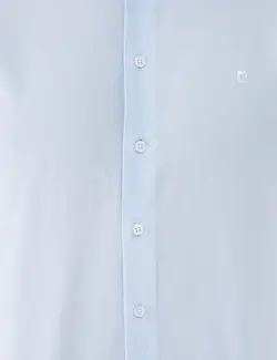 پیراهن آستین بلند مردانه آبی روشن پیرکاردین