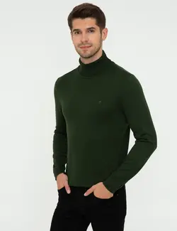 پلیور مردانه سبز پیرکاردین