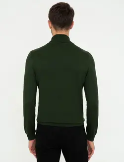 پلیور مردانه سبز پیرکاردین
