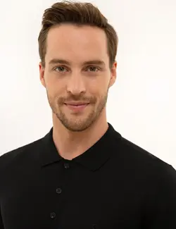 پلیور مردانه سیاه پیرکاردین