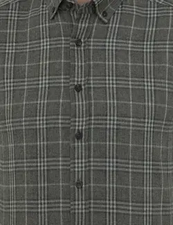 پیراهن آستین بلند مردانه خاکی پیرکاردین