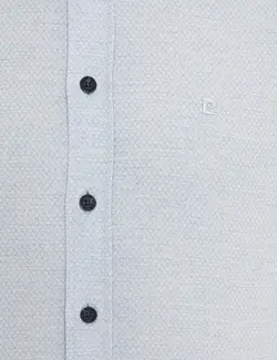 پیراهن آستین بلند مردانه آبی روشن پیرکاردین