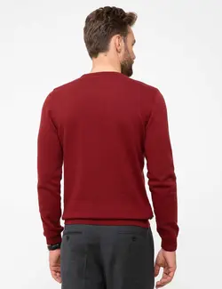 پلیور مردانه قرمز پیرکاردین