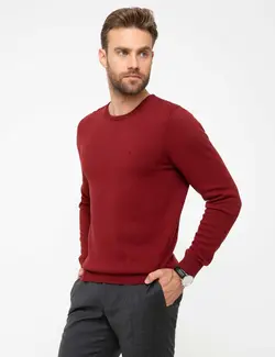 پلیور مردانه قرمز پیرکاردین