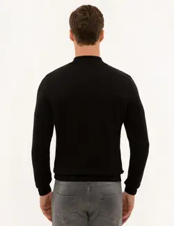 پلیور مردانه سیاه پیرکاردین