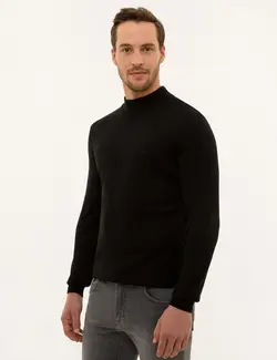 پلیور مردانه سیاه پیرکاردین