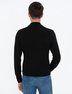 پلیور مردانه سیاه پیرکاردین