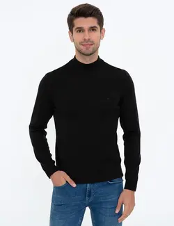 پلیور مردانه سیاه پیرکاردین