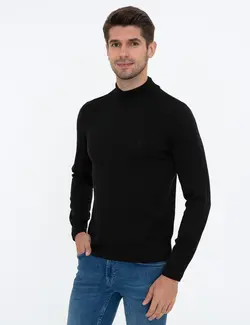 پلیور مردانه سیاه پیرکاردین