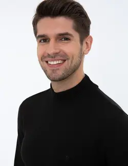 پلیور مردانه سیاه پیرکاردین