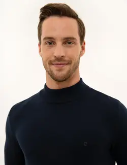 پلیور مردانه سرمه ای پیرکاردین