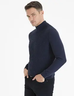 پلیور مردانه آبی پیرکاردین