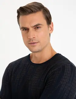 پلیور مردانه آبی پیرکاردین