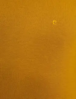 پلیور مردانه زعفرانی پیرکاردین