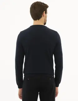 پلیور مردانه آبی پیرکاردین