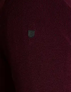 پلیور مردانه زرشکی پیرکاردین