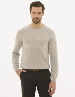 پلیور مردانه بژ پیرکاردین