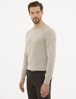 پلیور مردانه بژ پیرکاردین