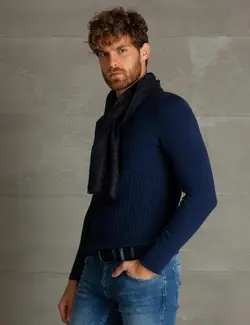 پلیور مردانه آبی پیرکاردین