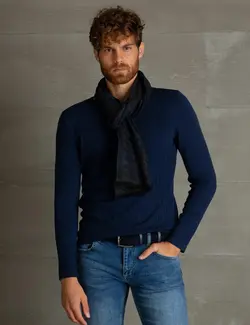 پلیور مردانه آبی پیرکاردین