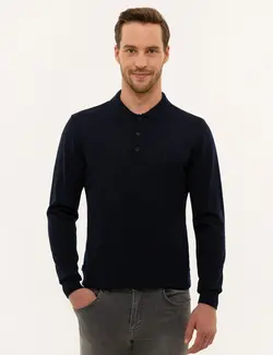 پلیور مردانه آبی پیرکاردین