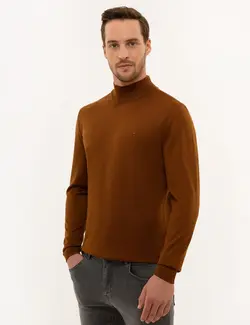 پلیور مردانه زنجبیلی پیرکاردین