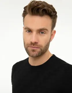 پلیور مردانه سیاه پیرکاردین