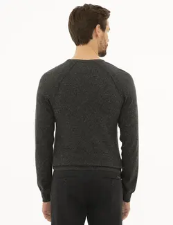 پلیور مردانه دودی پیرکاردین