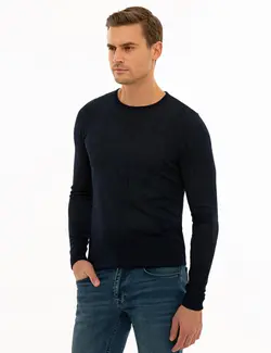 پلیور مردانه آبی پیرکاردین