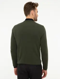 پلیور مردانه خاکی پیرکاردین