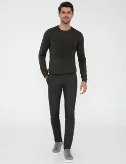 پلیور مردانه خاکی پیرکاردین