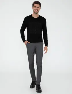 پلیور مردانه سیاه پیرکاردین