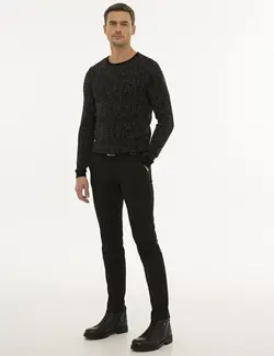 پلیور مردانه سیاه پیرکاردین