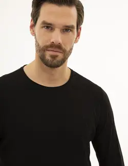 پلیور مردانه سیاه پیرکاردین