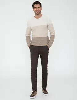 پلیور مردانه بژ پیرکاردین