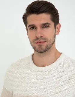 پلیور مردانه بژ پیرکاردین