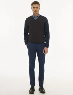 پلیور مردانه آبی پیرکاردین