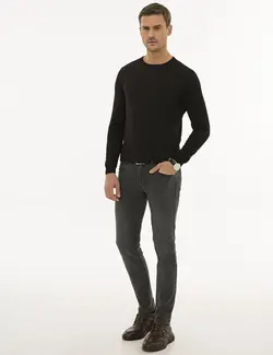 پلیور مردانه سیاه پیرکاردین