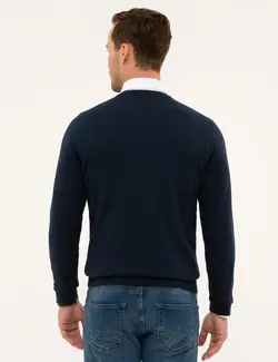 پلیور مردانه آبی پیرکاردین