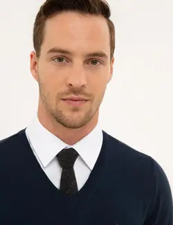 پلیور مردانه آبی پیرکاردین