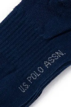 جوراب مردانه آبی یو اس پولو