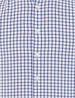 پیراهن آستین بلند مردانه آبی پیرکاردین