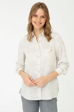 شومیز زنانه بژ یو اس پولو