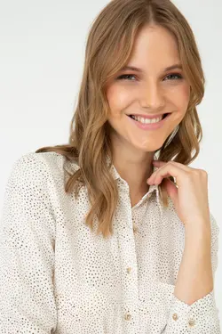 شومیز زنانه بژ یو اس پولو