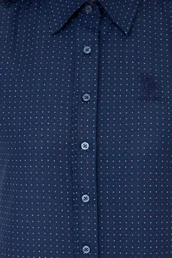 شومیز زنانه آبی یو اس پولو