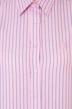 شومیز زنانه صورتی یو اس پولو