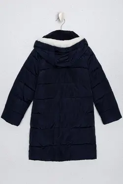 کاپشن پافر دخترانه آبی یو اس پولو