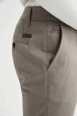 شلوار کتان مردانه خاکستری دفاکتو