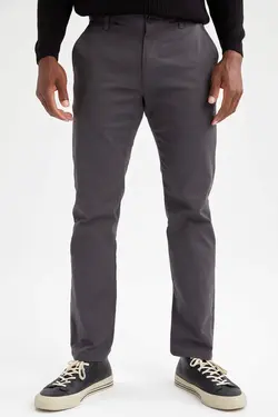 شلوار کتان مردانه سیاه دفاکتو